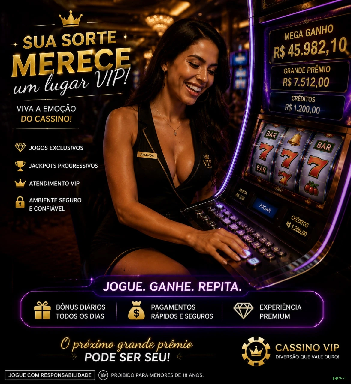 Streaming 4K no cassino ao vivo da pgbot